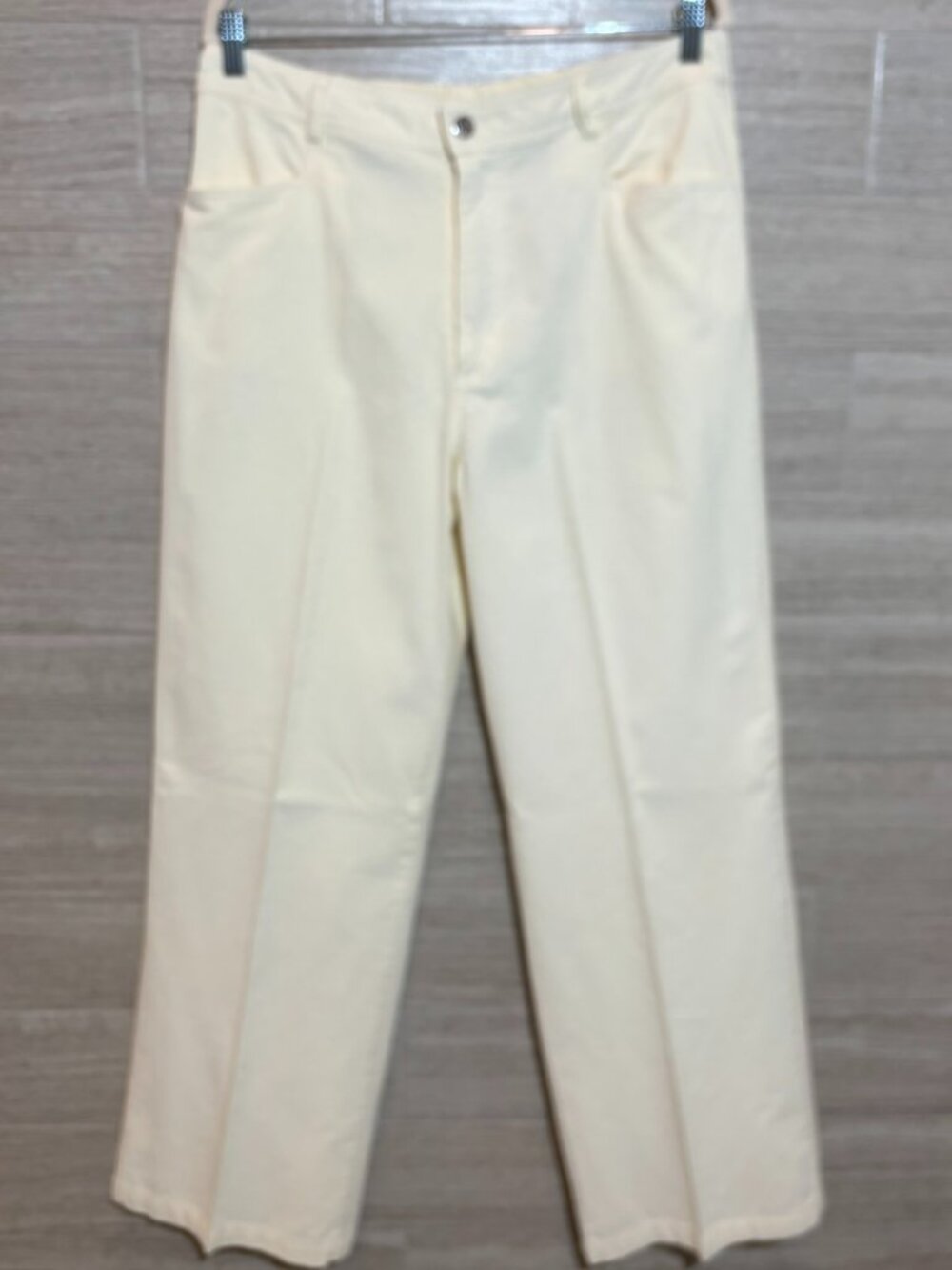 NWOT WeWoreWhat Cream Ivory Corduroy Wide Leg Pants Trousers